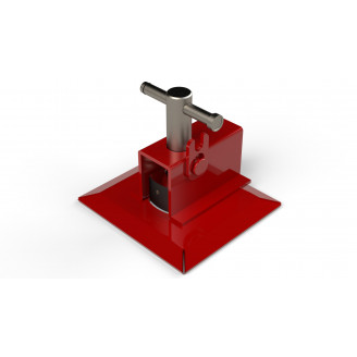 Caja traba portacontenedor simple Semet